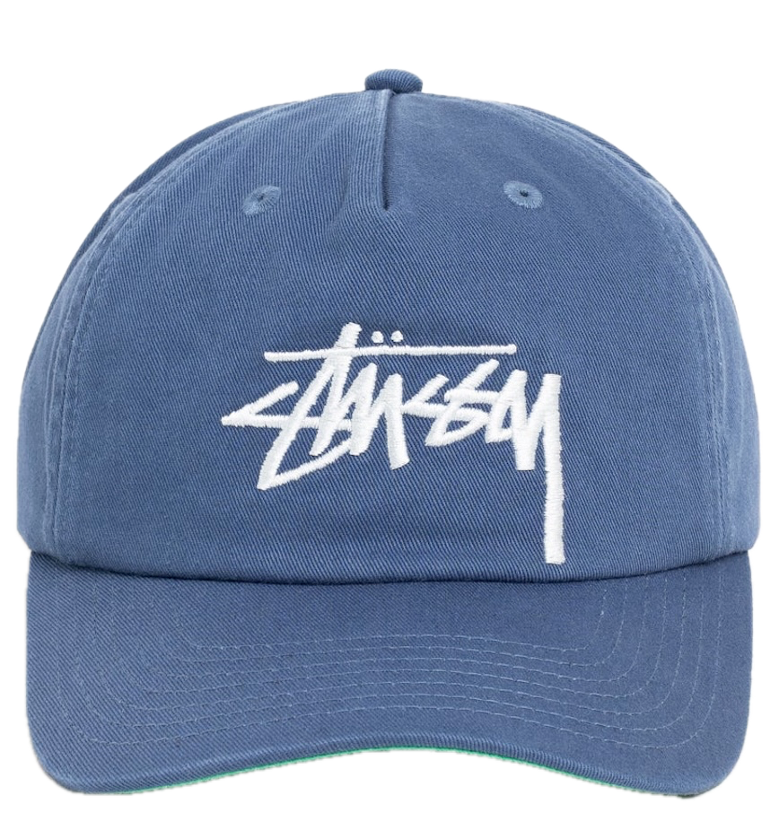  Mũ Stussy Low Profile Chenille S Snapback 'Blue' 