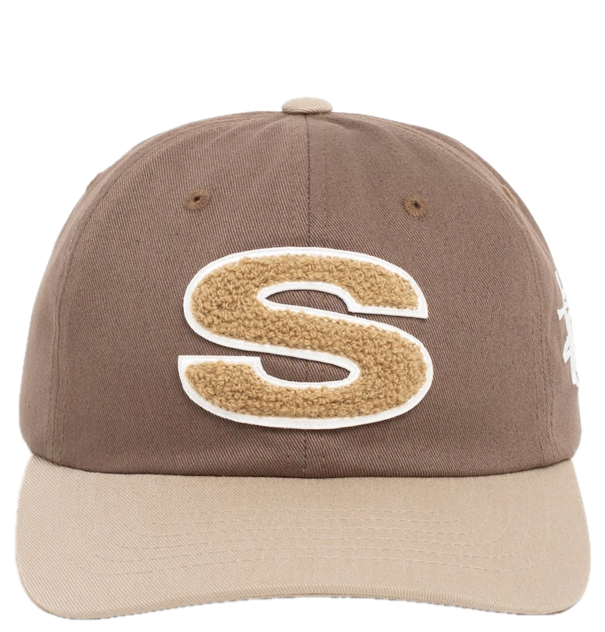  Mũ Stussy Low Profile Chenille S Snapback 'Brown' 