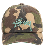  Mũ Stussy Low Profile Chenille S Snapback 'Camo' 