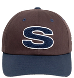  Mũ Stussy Low Profile Chenille S Snapback 'Dark Brown' 