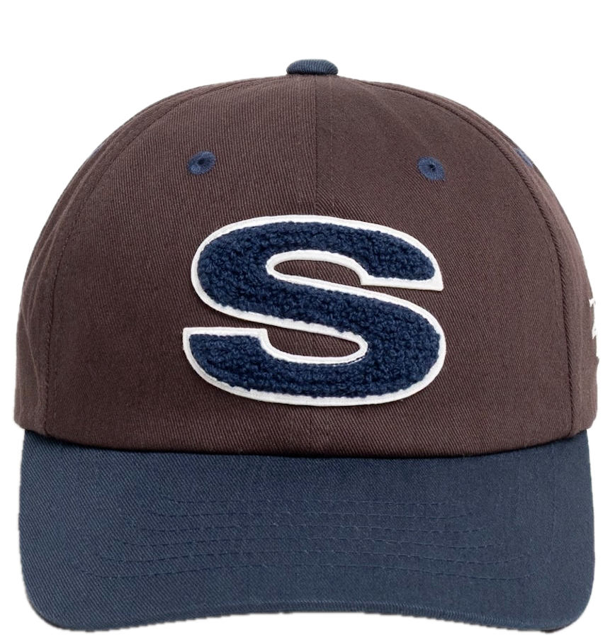  Mũ Stussy Low Profile Chenille S Snapback 'Dark Brown' 