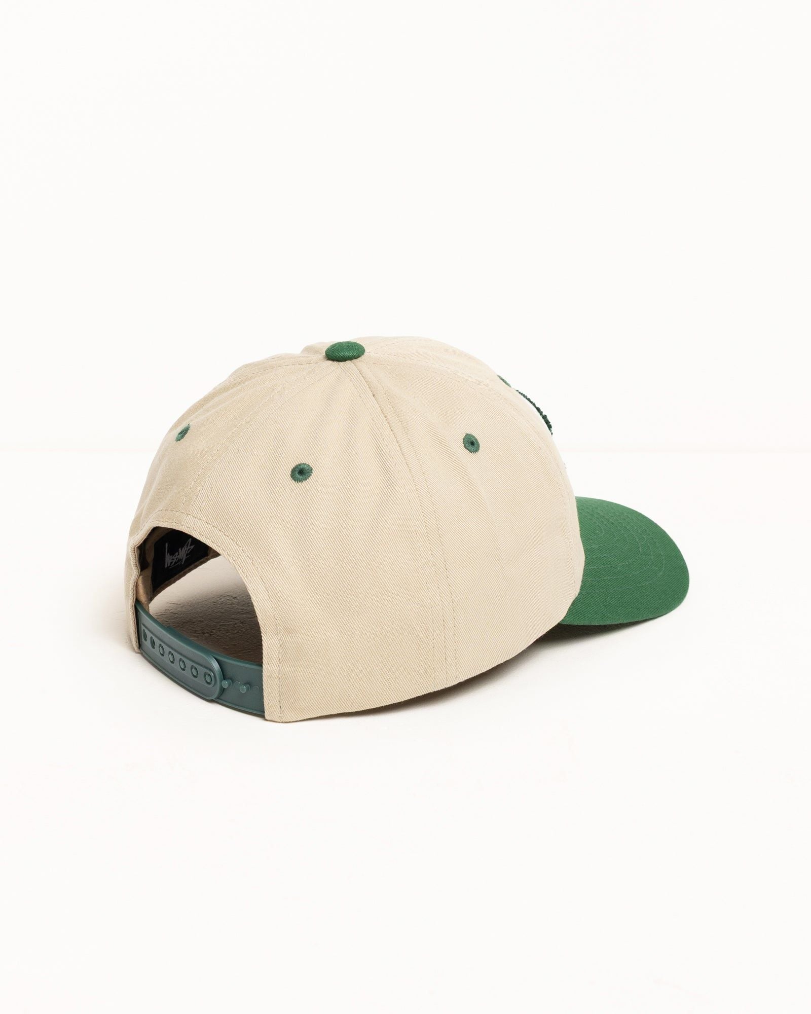  Mũ Stussy Low Profile Chenille S Snapback 'Sand' 