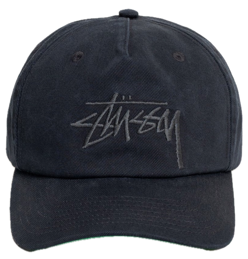  Mũ Stussy Mid-Depth Big Stock Snapback 'Navy' 