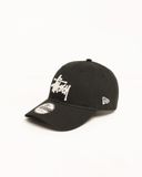  Mũ Stussy New Era 9Twenty Basic Strapback 'Black' 