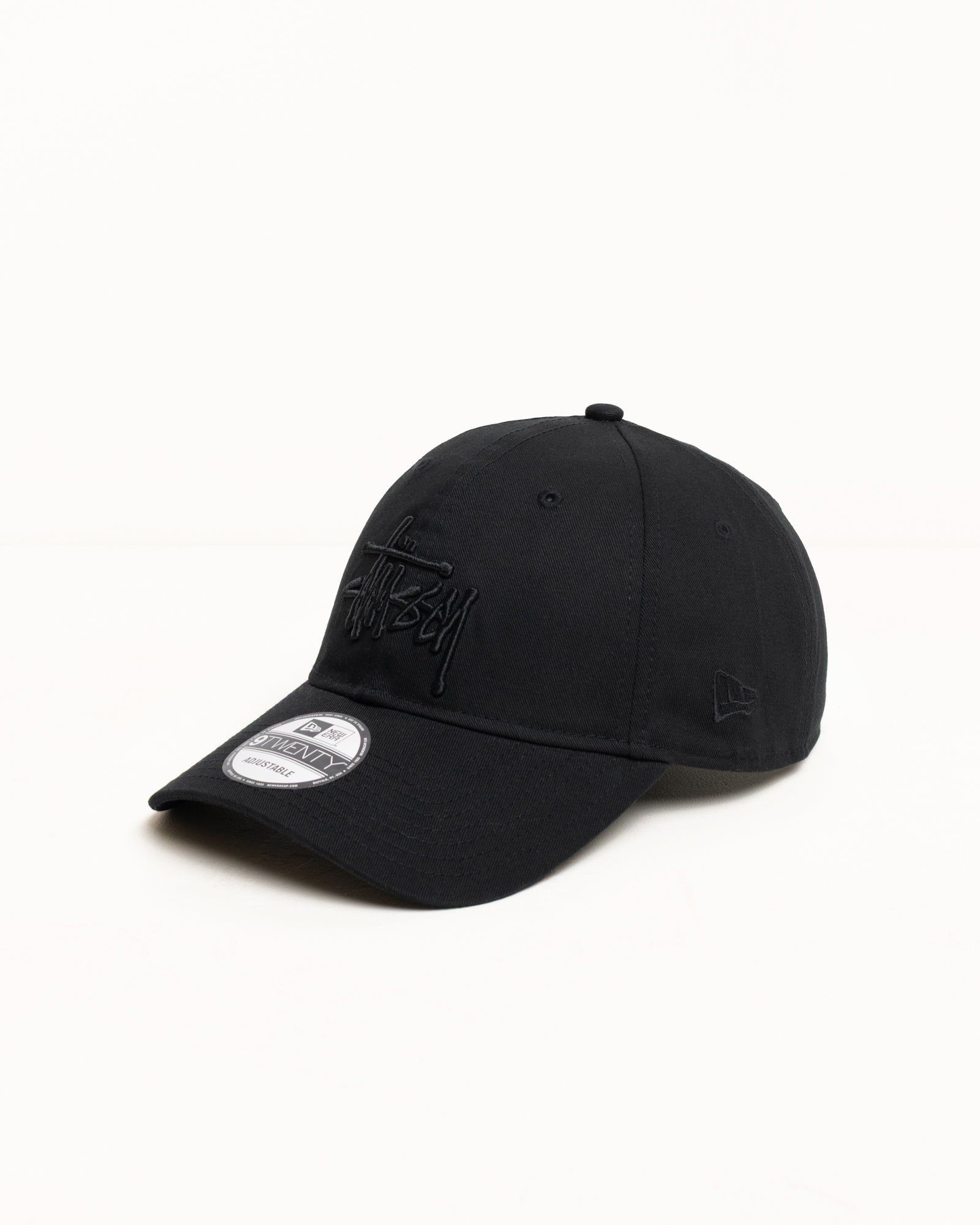  Mũ Stussy New Era 9Twenty Basic Strapback 'Onyx' 
