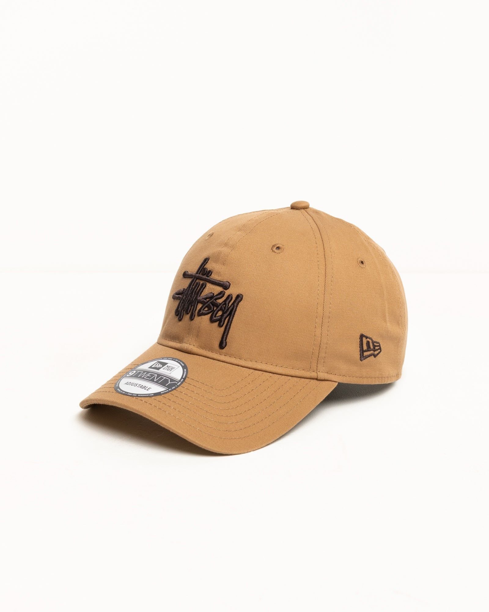  Mũ Stussy New Era 9Twenty Basic Strapback 'Wheat' 