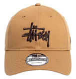  Mũ Stussy New Era 9Twenty Basic Strapback 'Wheat' 