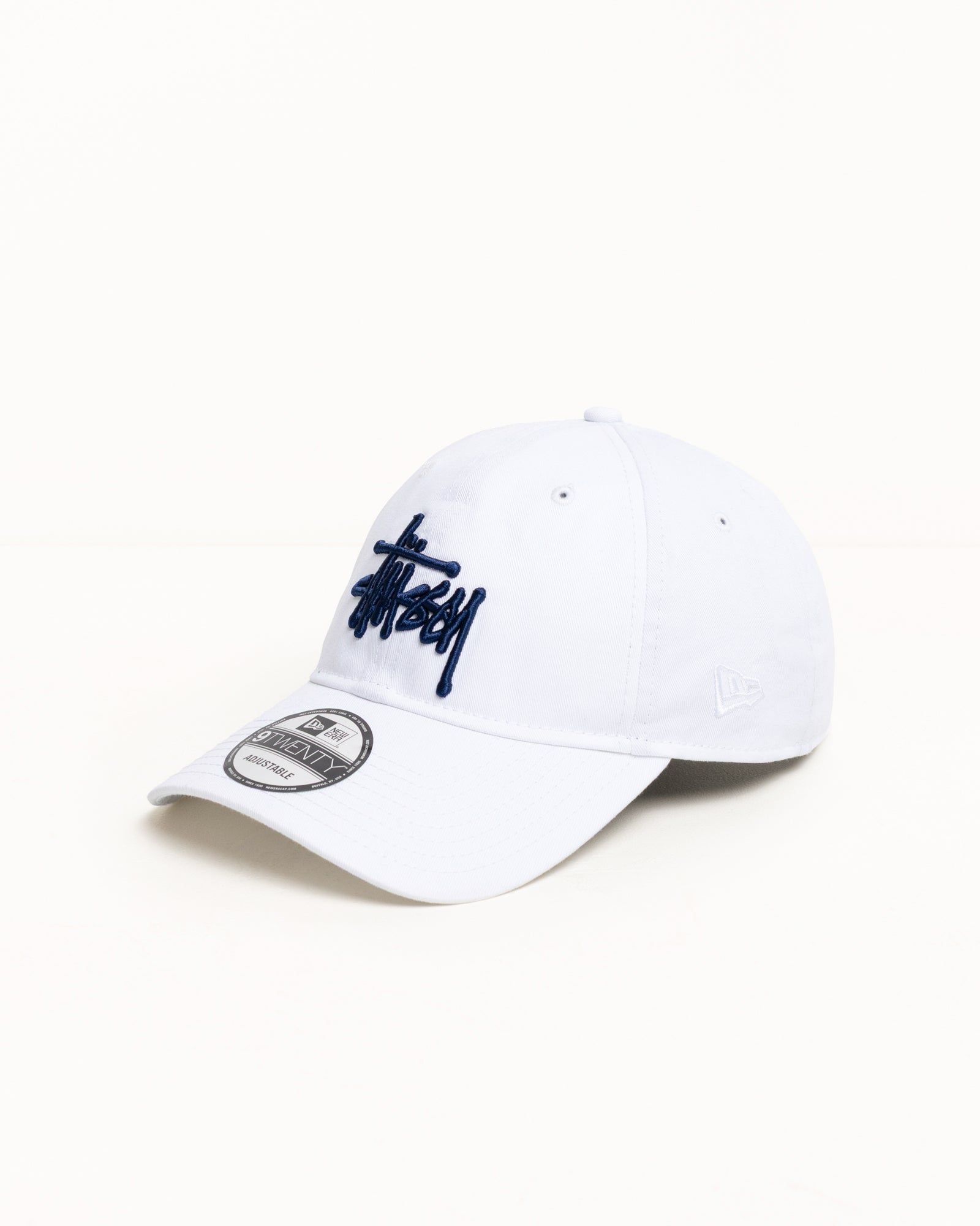  Mũ Stussy New Era 9Twenty Basic Strapback 'White' 