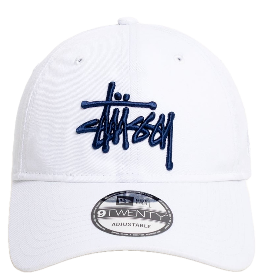  Mũ Stussy New Era 9Twenty Basic Strapback 'White' 