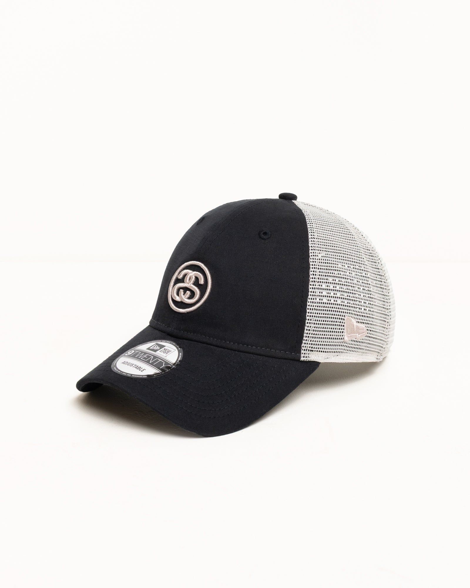  Mũ Stussy New Era 9Twenty Ss Link Trucker 'Black' 