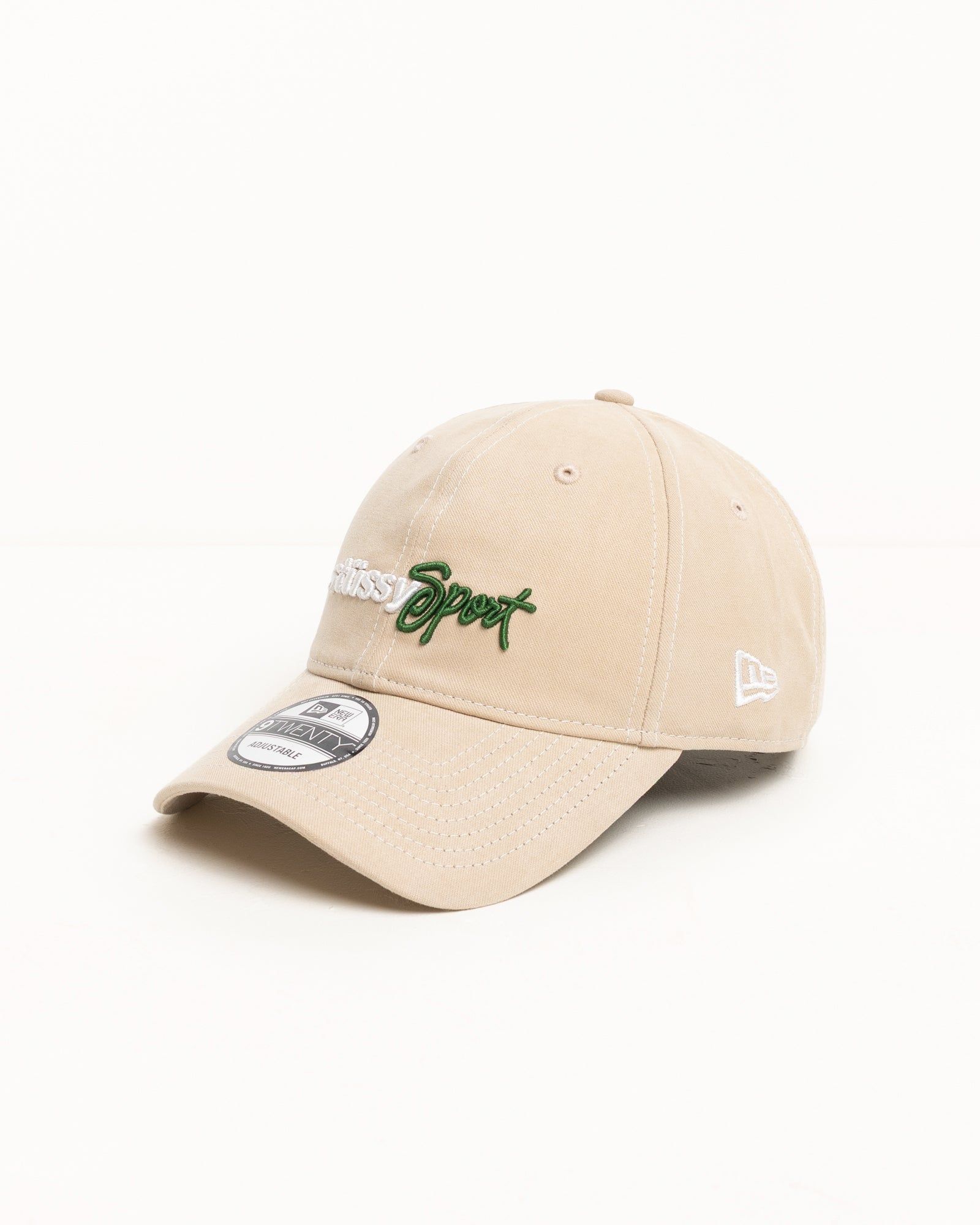  Mũ Stussy New Era 9Twenty Stüssy Sport Strapback 'Khaki' 