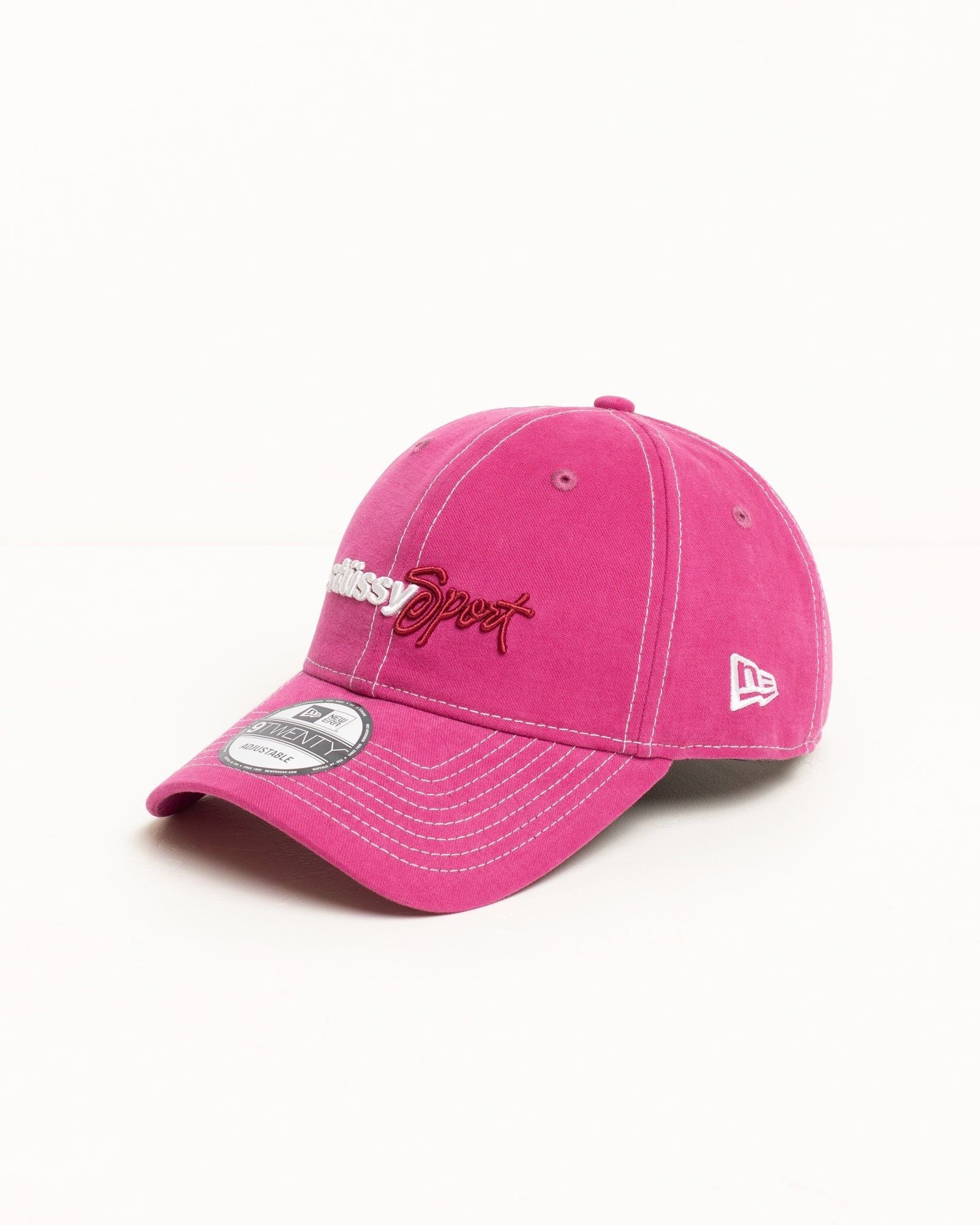  Mũ Stussy New Era 9Twenty Stüssy Sport Strapback 'Pink' 