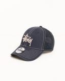  Mũ Stussy New Era 9Twenty Washed Basic Trucker 'Navy' 