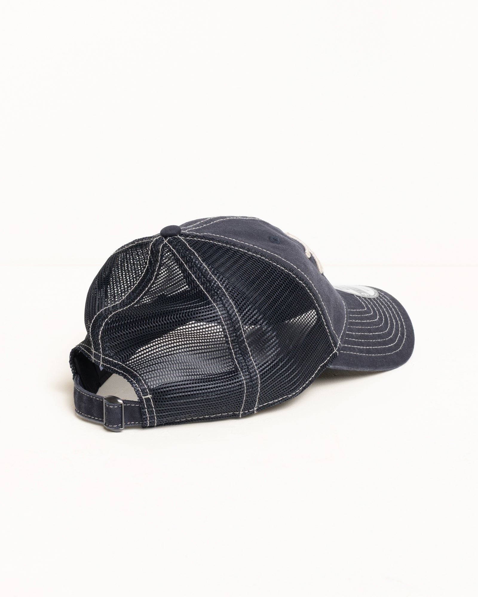  Mũ Stussy New Era 9Twenty Washed Basic Trucker 'Navy' 