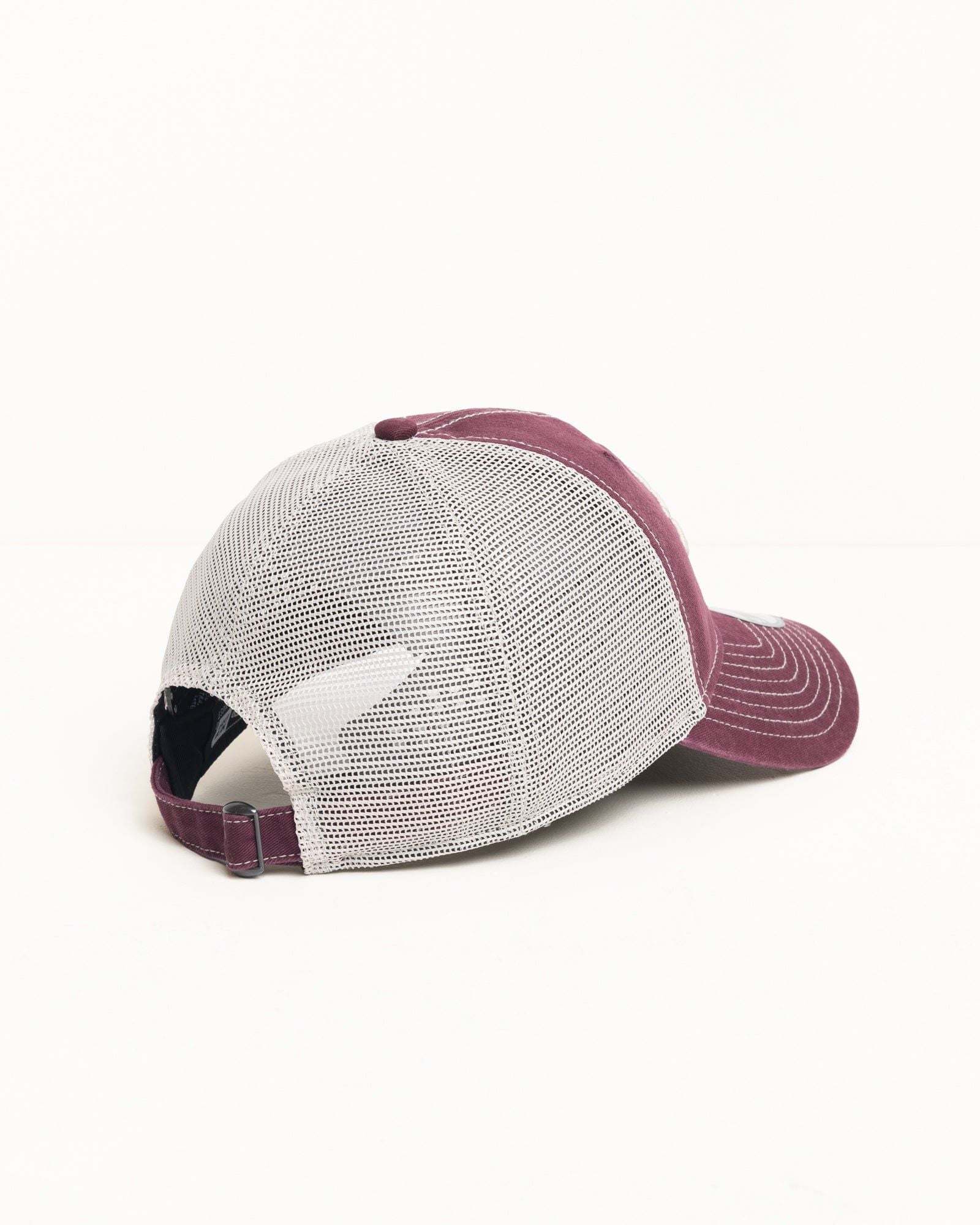  Mũ Stussy New Era 9Twenty Washed Basic Trucker 'Maroon' 