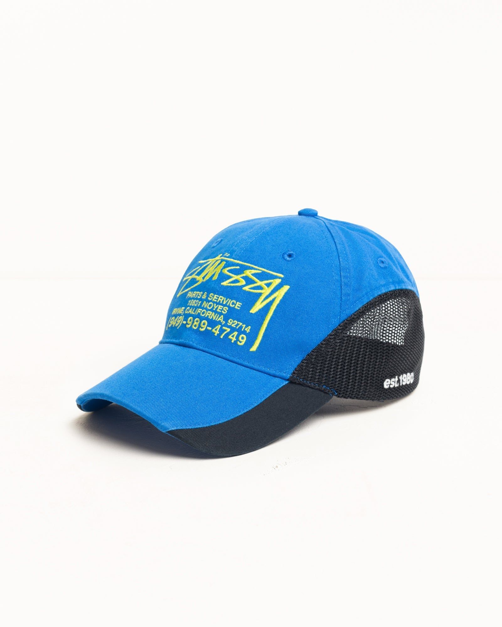  Mũ Stussy Parts & Service Mesh Cap 'Blue' 