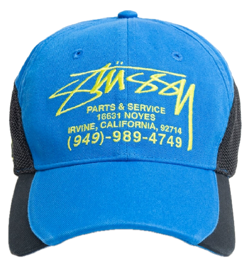  Mũ Stussy Parts & Service Mesh Cap 'Blue' 