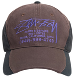  Mũ Stussy Parts & Service Mesh Cap 'Brown' 