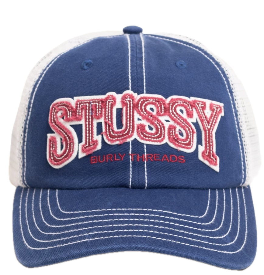  Mũ Stussy Parts & Service Mesh Cap 'Navy' 