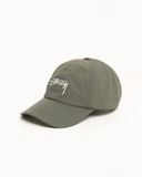  Mũ Stussy Smooth Stock Nylon Sport Cap 'Khaki' 