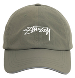  Mũ Stussy Smooth Stock Nylon Sport Cap 'Khaki' 
