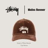  Mũ Stussy x Wales Bonner Cap 'Brown' 