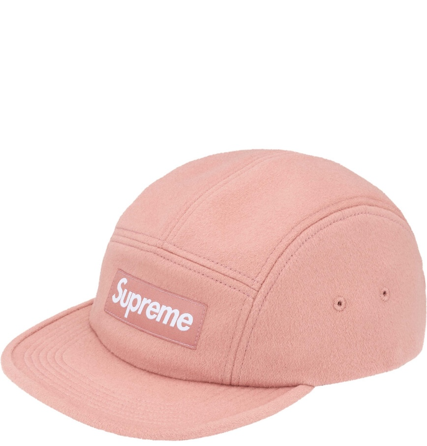  Mũ Supreme Wool Camp Cap 'Pink' 