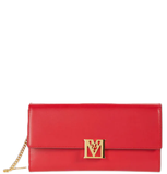  Túi Nữ MCM Mena Crossbody Wallet Leather 'Red' 
