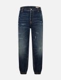  Quần Evisu Graffiti Seagull Logo Print Joggers 'Indigo' 