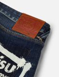  Quần Evisu Graffiti Seagull Logo Print Joggers 'Indigo' 
