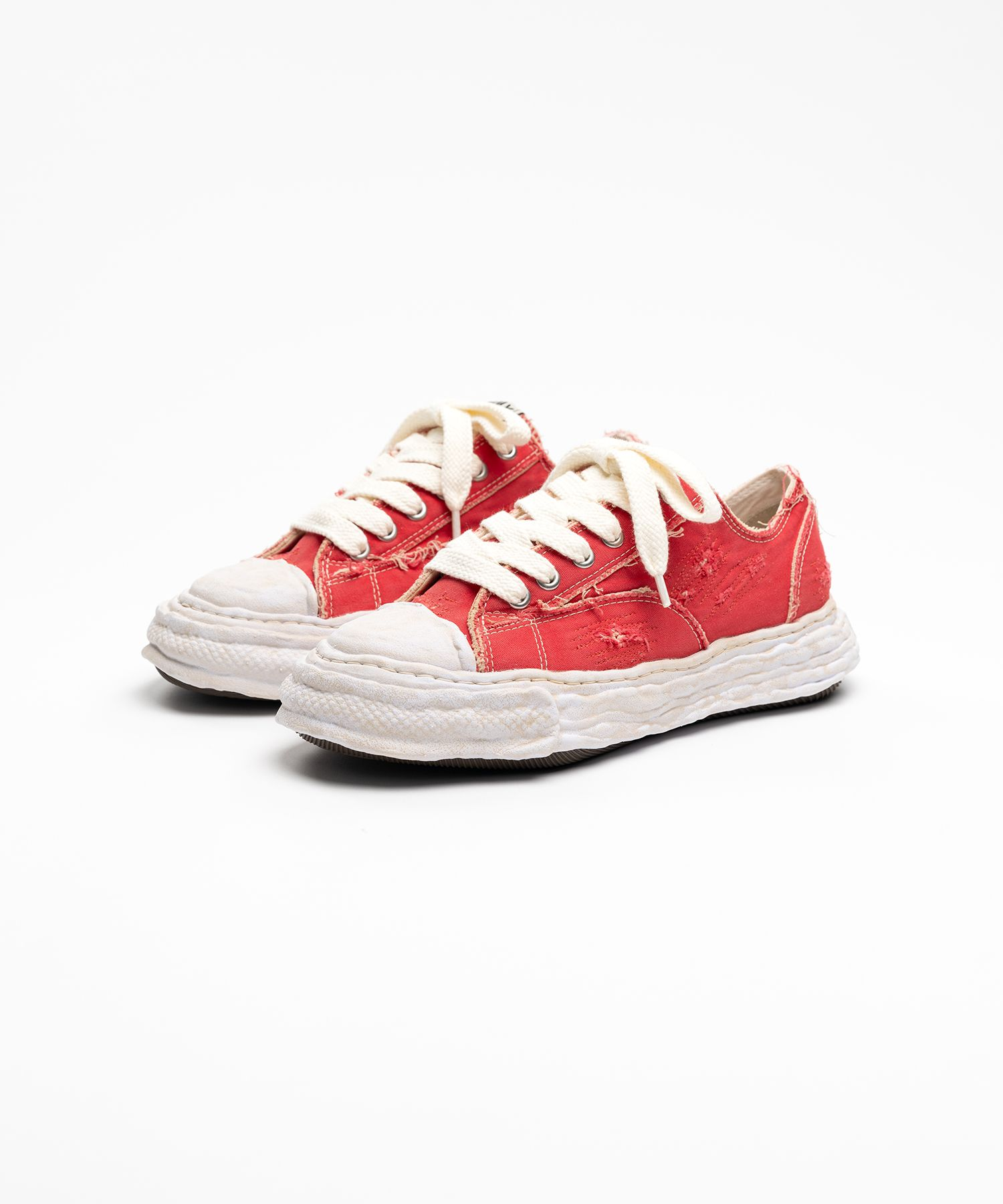  Giày Maison Mihara Yasuhiro Peterson23 OG Sole Ripped Overdye 'Red' 