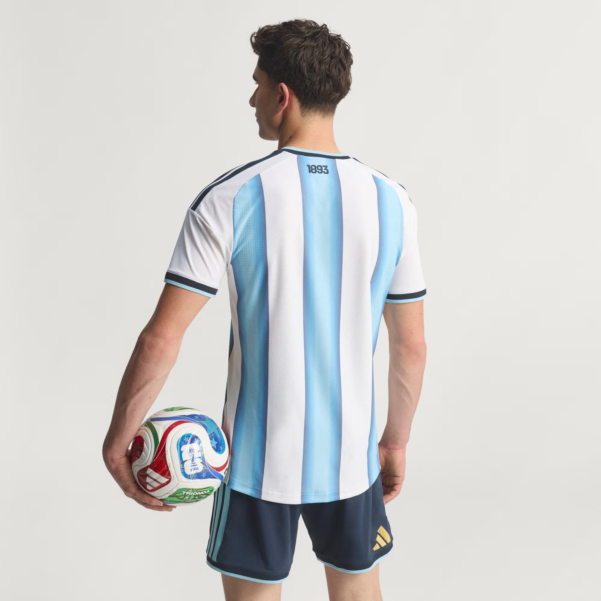  Áo Adidas Argentina 26 Jersey Authentic 'Blue Light' 