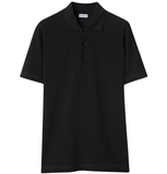  Áo Nam Burberry Logo Embroidered Straight Hem 'Black' 