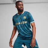  Áo Puma Olympique de Marseille 24/25 'Ocean Blue' 