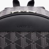  Balo Lacoste The Blend Monogram Canvas 'Black' 