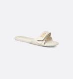  Dép Nữ Dior Dioriviera Dioract Slide 'White' 