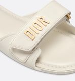  Dép Nữ Dior Dioriviera Dioract Slide 'White' 