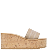  Dép Nữ Dior Dway Platform Slide 'Powder Beige' 