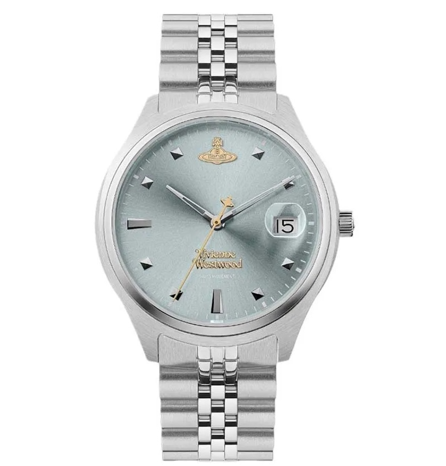  Đồng Hồ Vivienne Westwood Camberwell 'Blue Silver' 