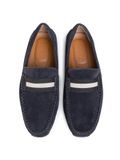  Giày Nam Bally Suede Pearce Driver Moccasins 'Navy' 