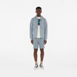  Giày Nam Burberry Check Nylon Blend Sneakers 'Leaf' 