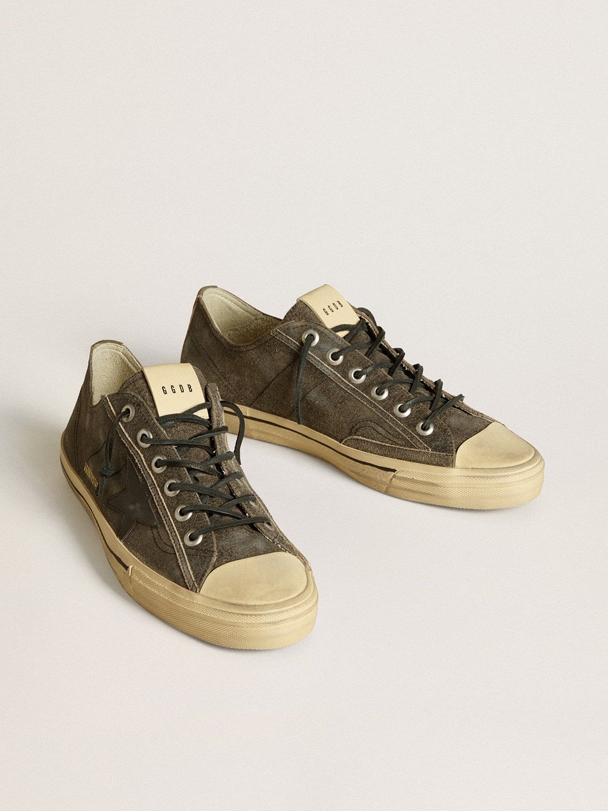  Giày Nam Golden Goose V-Star 'Black' 