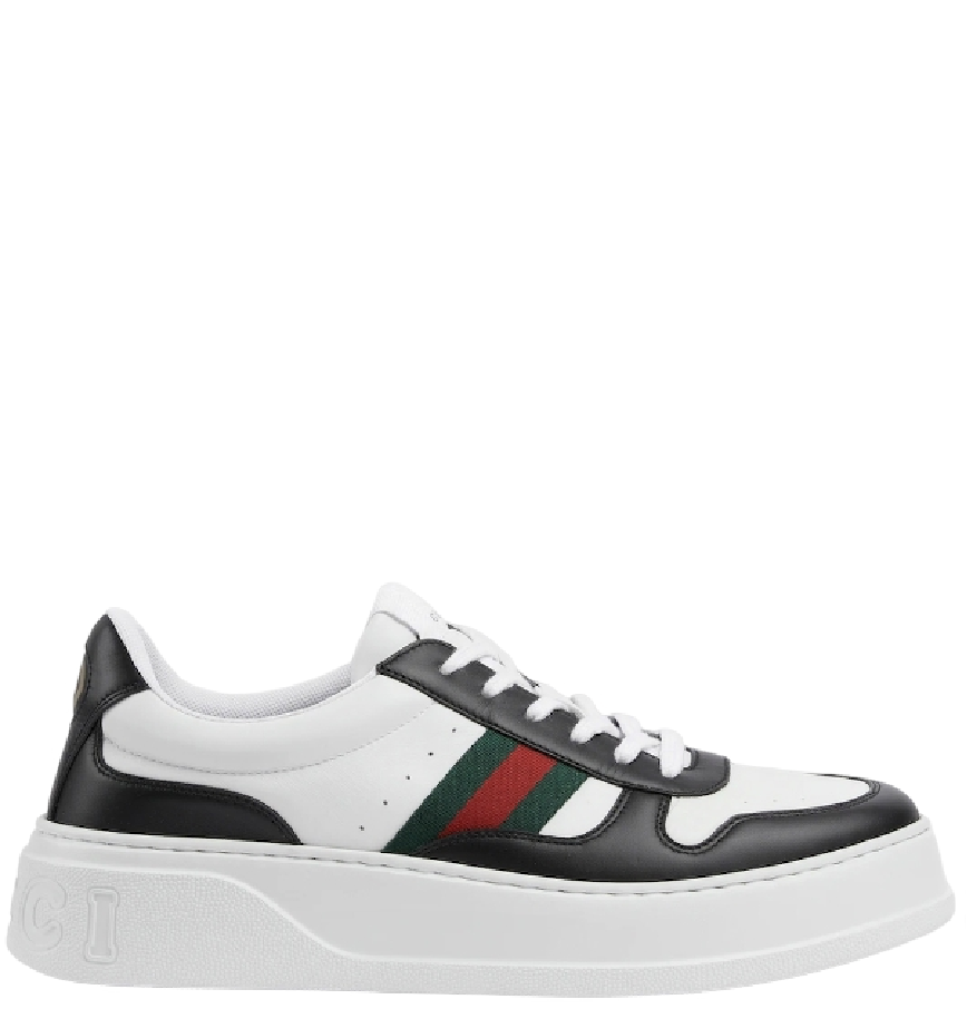  Giày Nam Gucci Chunky Sneaker 'Black White' 