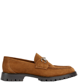  Giày Nam Gucci Loafer With Horsebit 'Brown' 