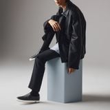  Giày Nam Hermes Lucky slip-on Sneaker 'Noir' 