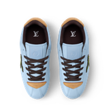  Giày Nam Louis Vuitton LV Buttersoft Trainers 'Blue' 
