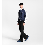  Giày Nam Louis Vuitton Lv Buttersoft Trainers 'Blue' 