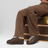 Giày Nam Louis Vuitton LV Buttersoft Trainers 'Brown' 