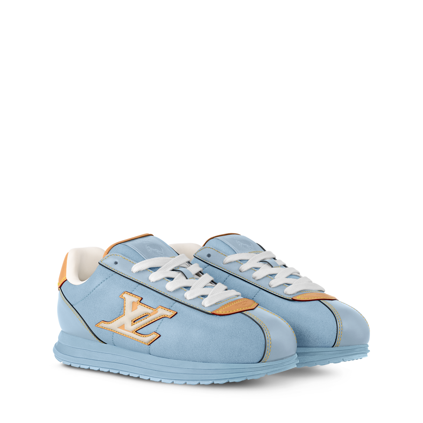  Giày Nam Louis Vuitton LV Buttersoft Trainers 'Grey' 