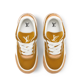  Giày Nam Louis Vuitton LV Tilted Trainers 'Cognac' 